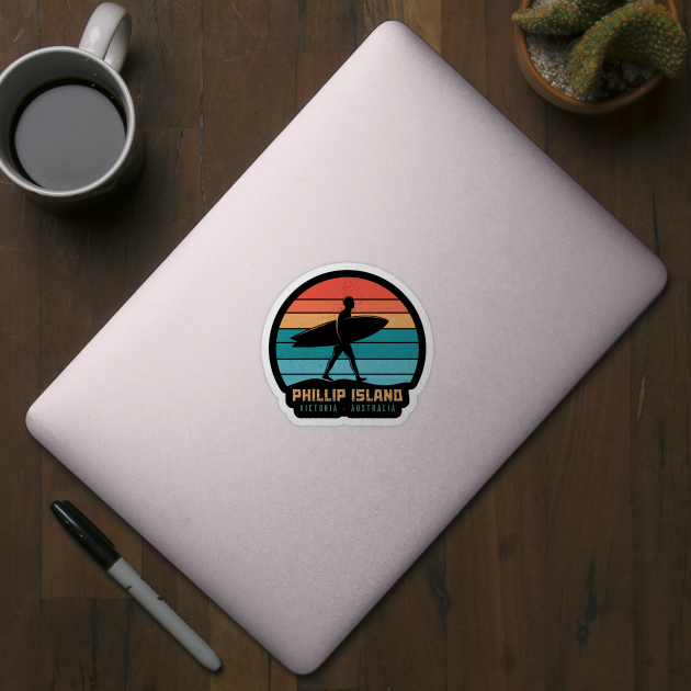 Phillip Island Victoria Australia Surf by Timeless Chaos